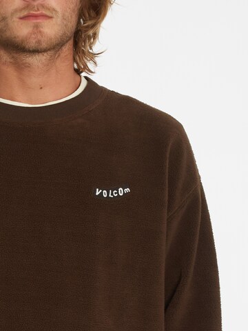 Volcom Sweatshirt in Brown