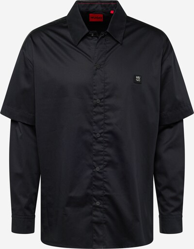 Marškiniai 'Ebillo' iš HUGO, spalva – juoda / balta, Prekių apžvalga
