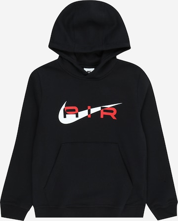 Nike Sportswear Sweatshirt 'AIR' in Black: front