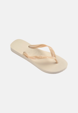 HAVAIANAS Varvastossut 'TOP SENSES' värissä beige