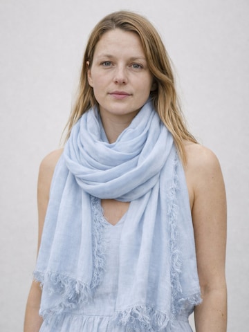 COLLEZIONE ALESSANDRO Scarf 'Schmeichler' in Blue