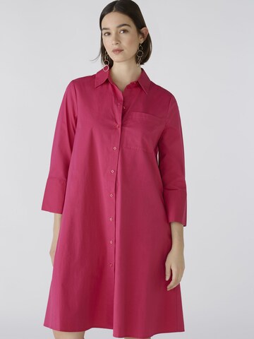 OUI Shirt Dress in Pink: front