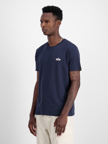 Maglietta di ALPHA INDUSTRIES in blu