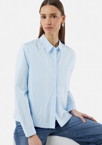 comma casual identity Blouse in Blue: front