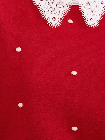 Pullover di love & roses in rosso