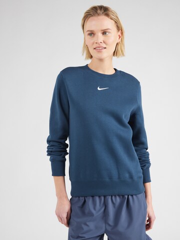 Nike Sportswear Collegepaita 'Phoenix Fleece' värissä sininen: etupuoli