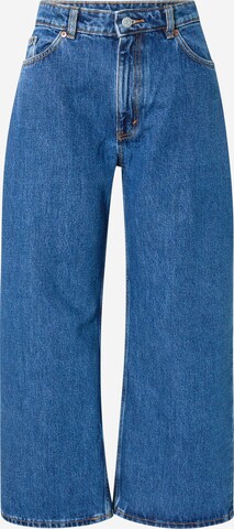 Monki Zvonové kalhoty Džíny – modrá: přední strana