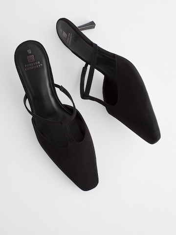 Next Pantolette 'Forever Comfort®' in Schwarz