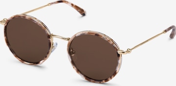 Kapten & Son Sunglasses 'Amsterdam Toffee' in Brown: front