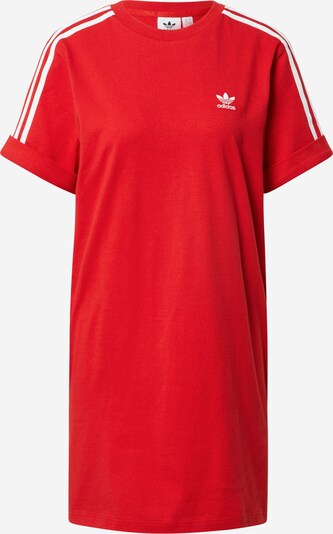 Rochie ADIDAS ORIGINALS pe roșu / alb, Vizualizare produs