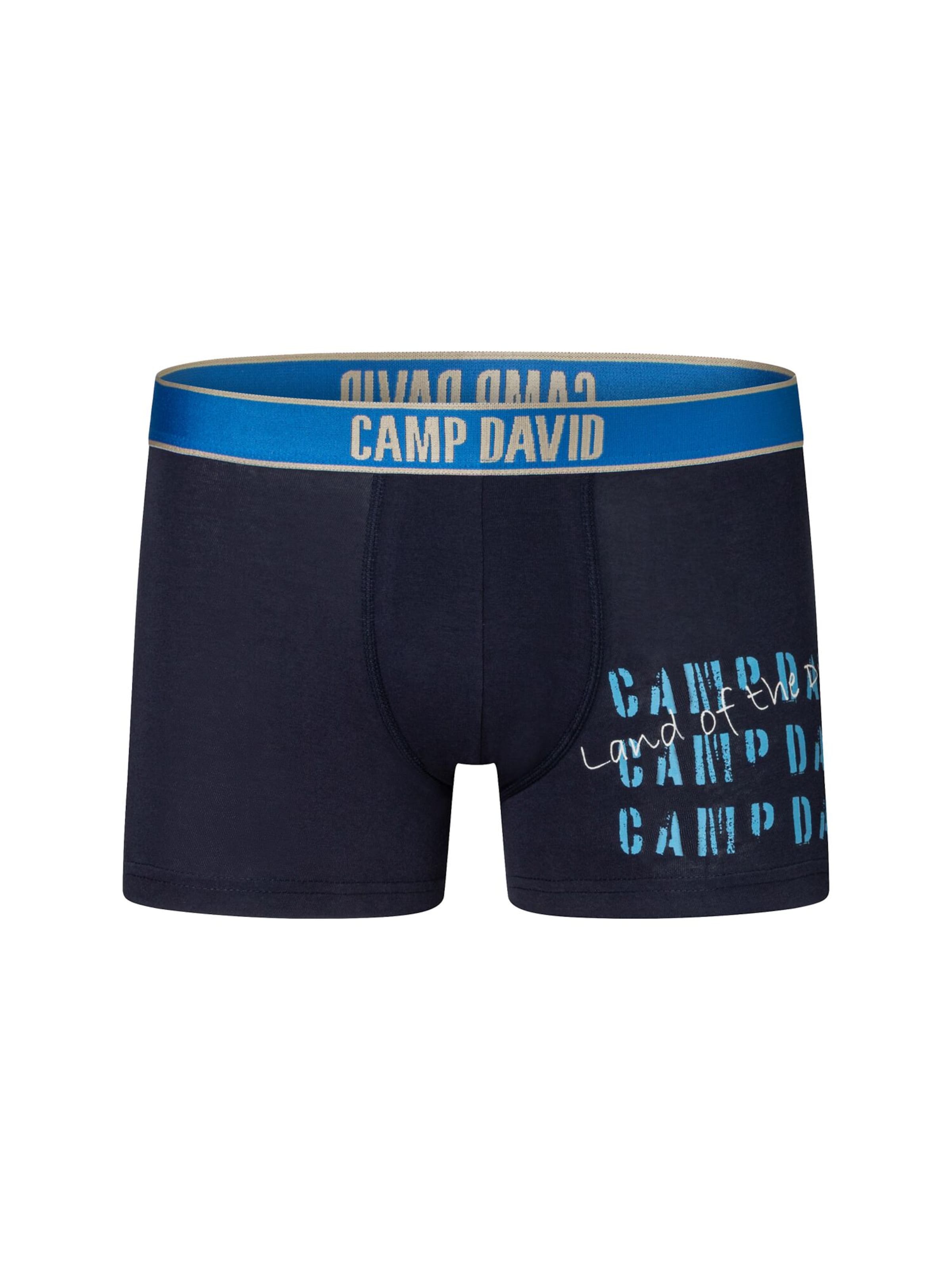 CAMP DAVID Boxershorts in Schwarz