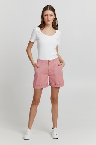 Oxmo Regular Pants 'Charline' in Pink