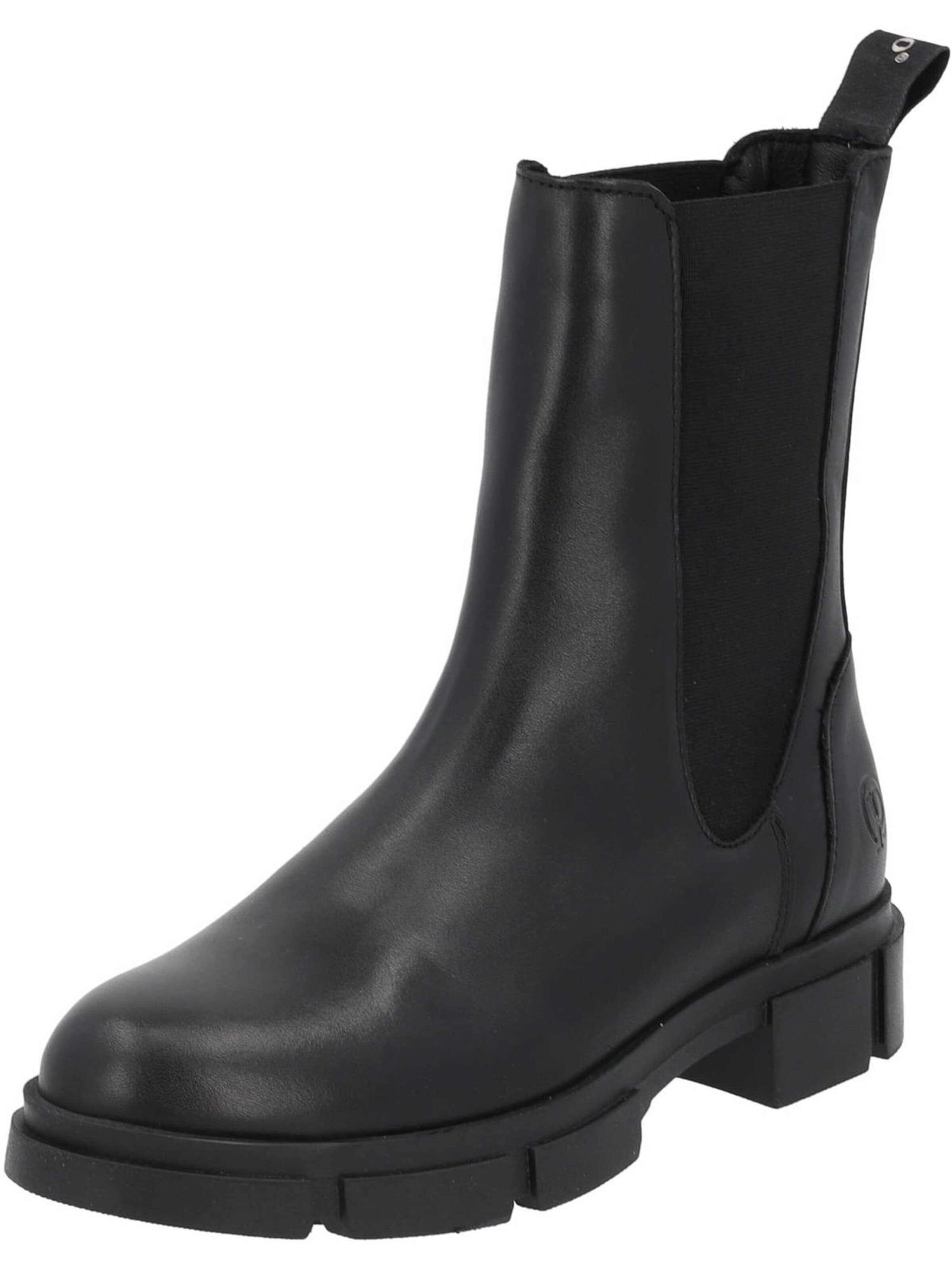 Palado Chelsea boots 'Syros' in Zwart: voorkant