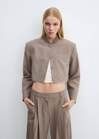 MANGO Wide Leg Hose 'Roy' in Beige