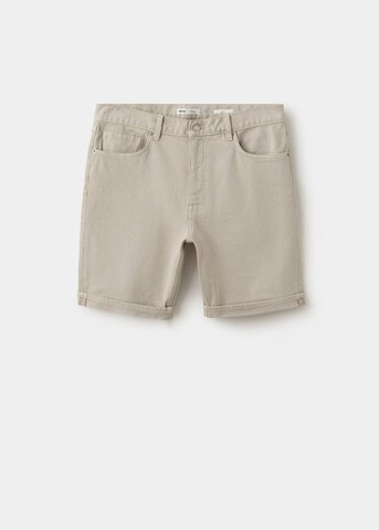 MANGO MAN Slim fit Pants in Beige