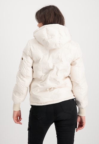 Veste d’hiver ALPHA INDUSTRIES en blanc