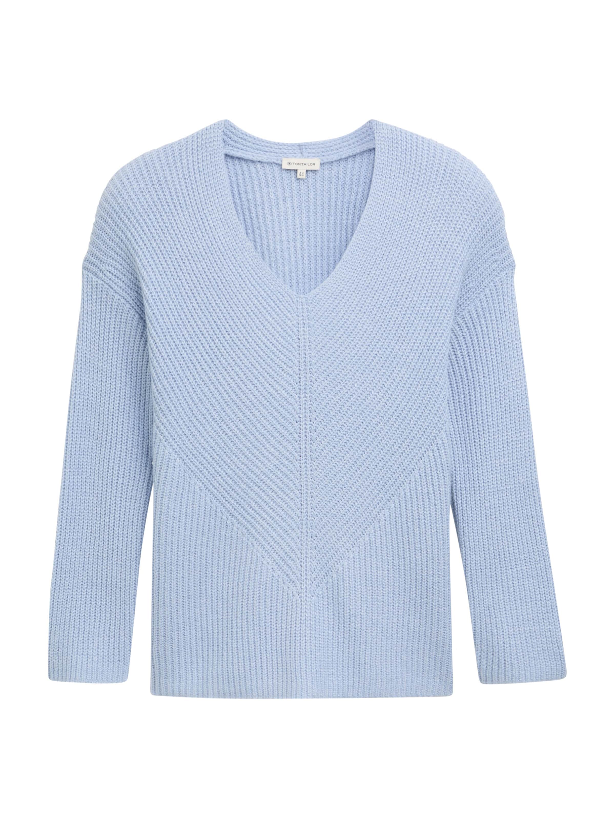 Tom Tailor Women + Pullover in Blau: Vorderseite