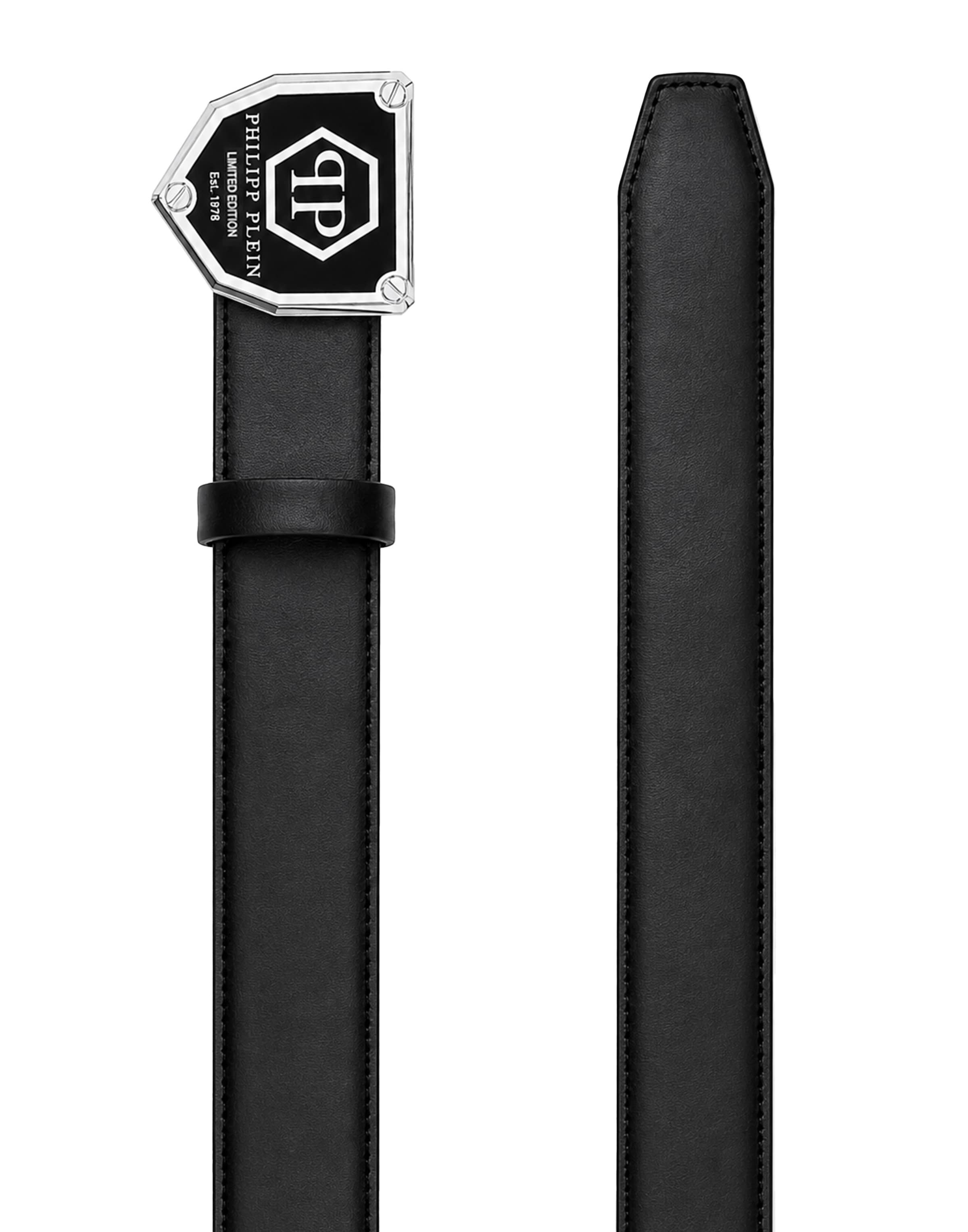 Philipp Plein - Cinturón ' Hexagon ' en negro