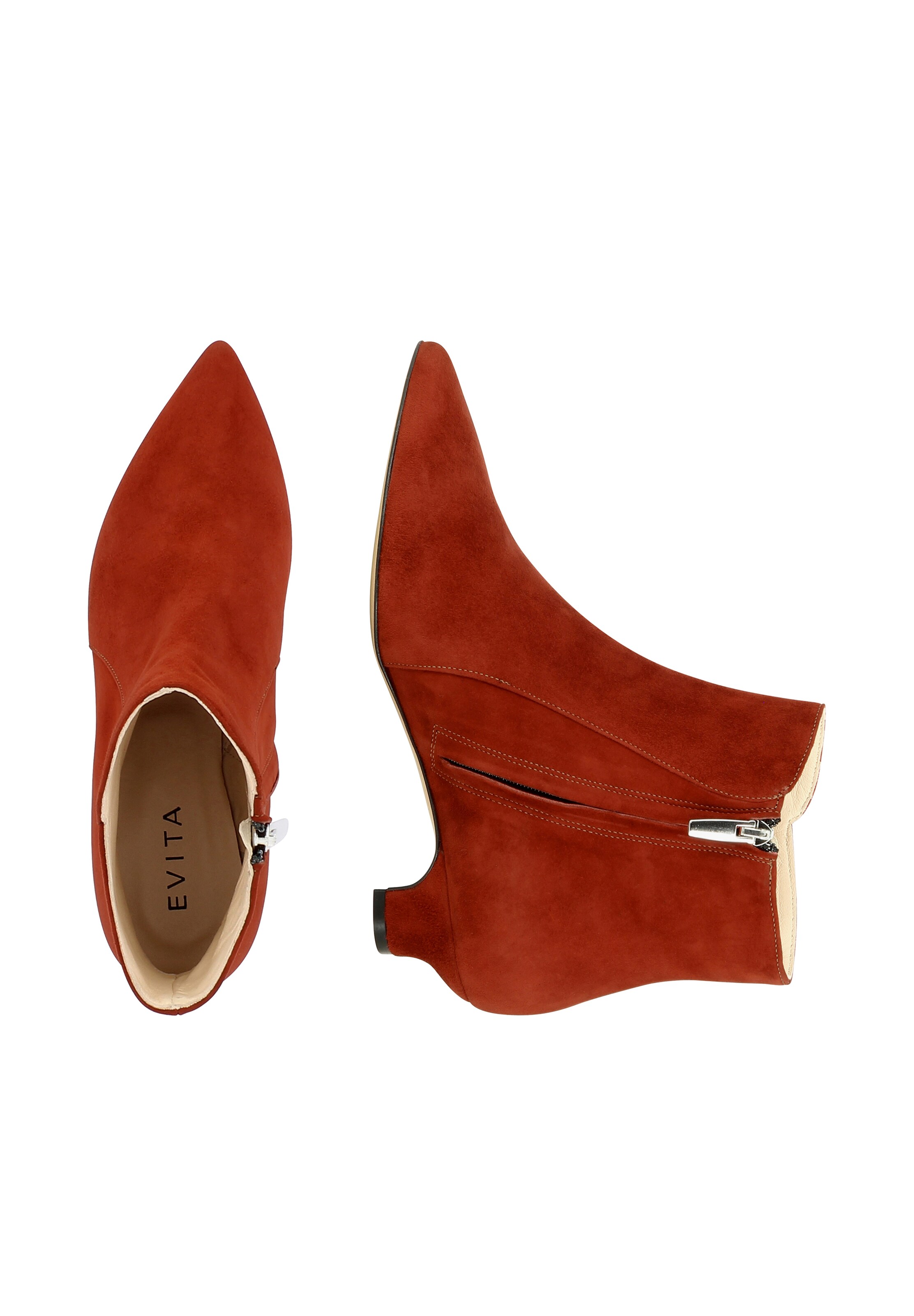 EVITA Damen Stiefelette GIORGIA in Rot