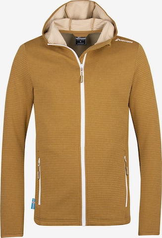 WESTFJORD Fleecejacke in Braun: Vorderseite