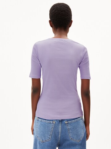 T-shirt 'Maia Viola' ARMEDANGELS en violet