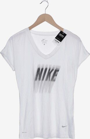 NIKE T-Shirt M in Weiß: predná strana