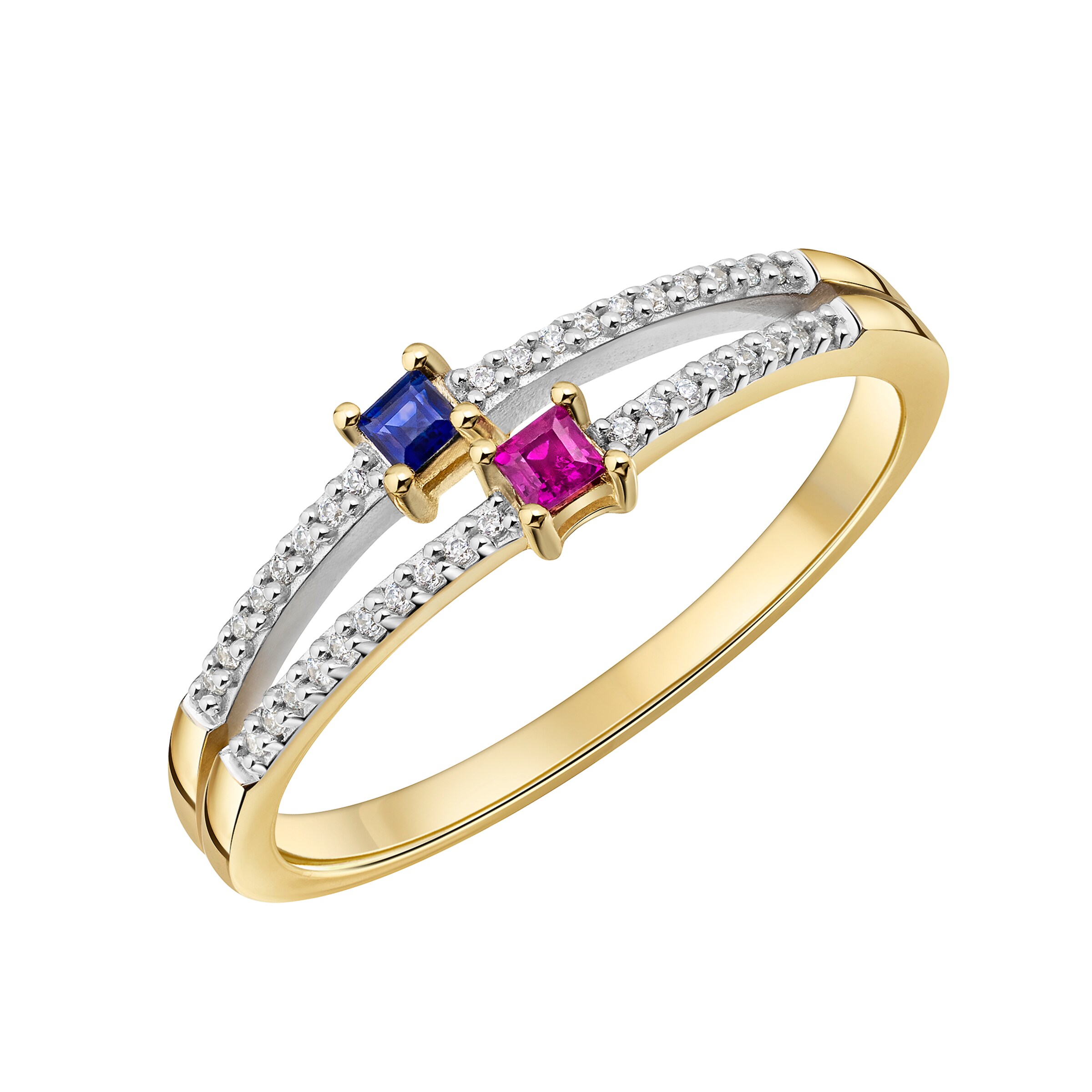 FIRETTI Ring in Gold: Vorderseite