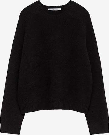 Adolfo DominguezPulover - crna boja: prednji dio
