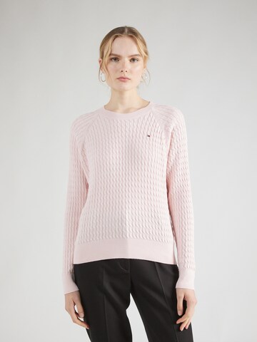 TOMMY HILFIGER Sweater in Pink: front