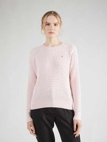 Pullover di TOMMY HILFIGER in rosa: frontale