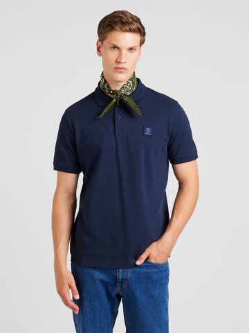 TIMBERLAND Poloshirt in Blau: Vorderseite