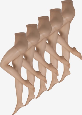 Collants ' Fit in Form Große Größen 40 DEN ' Nur Die en beige : devant