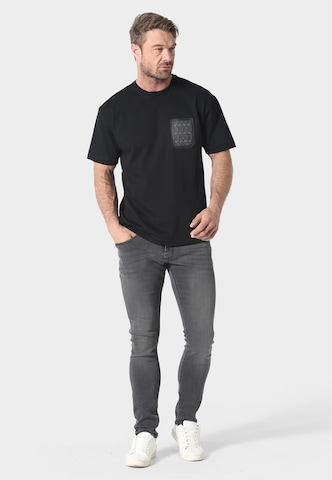 883Police Shirt 'Revus' in Black