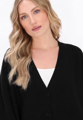 Cardigan DreiMaster Maritim en noir