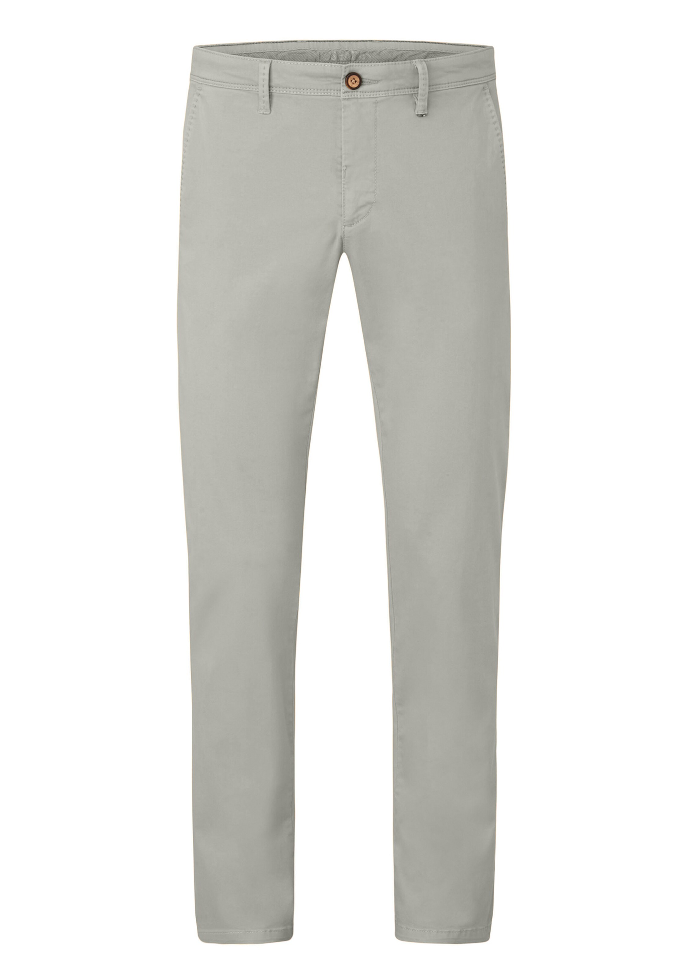 REDPOINT Chino Pants in Grey: front