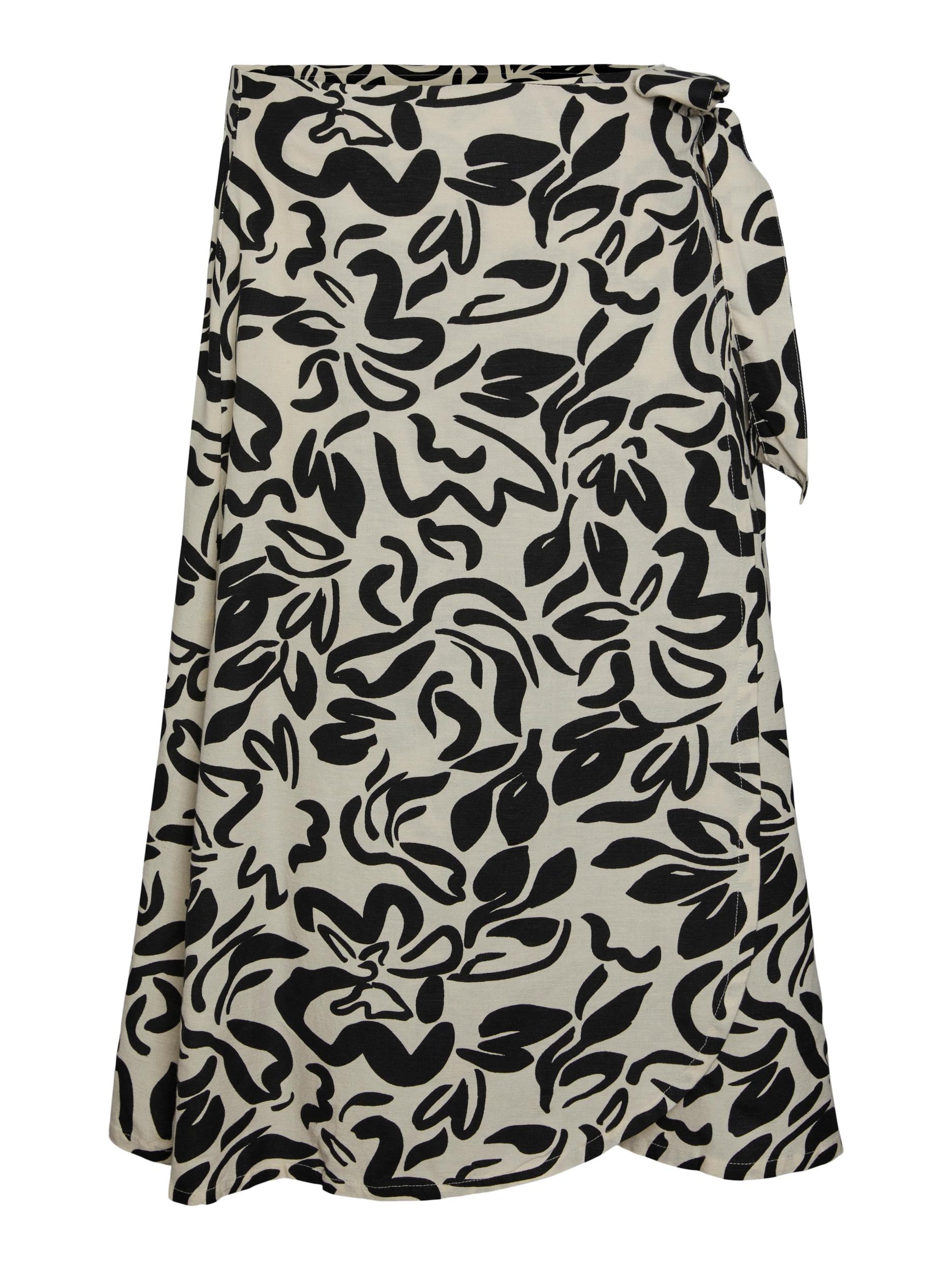 PIECES Skirt 'Larisa' in Black: front