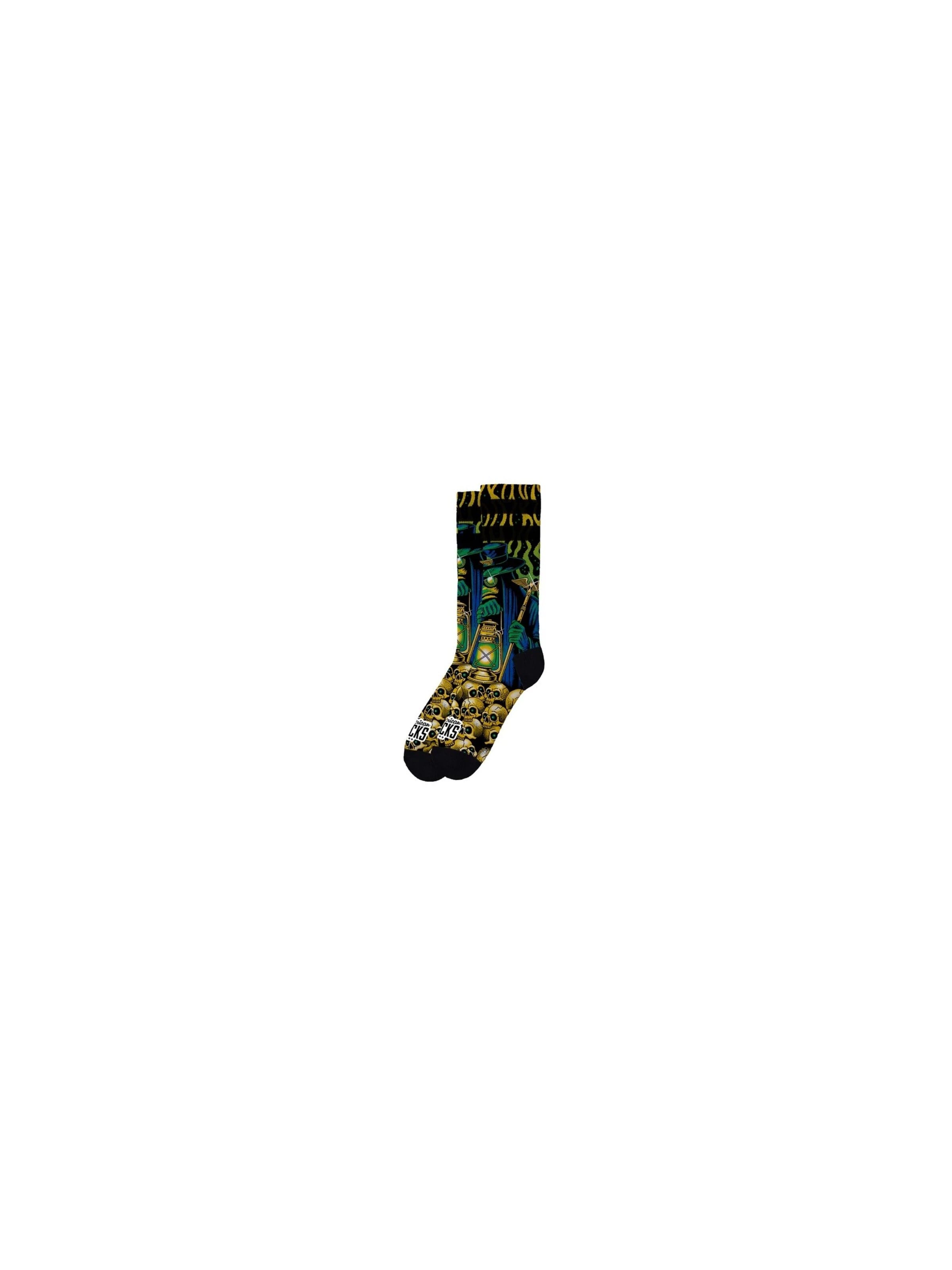 American Socks - Calcetines deportivos 'Calcetines american sock negros black plague signature mid high' en negro: frente