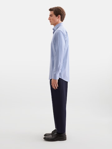 SEIDENSTICKER Regular Fit Businesshemd in Blau