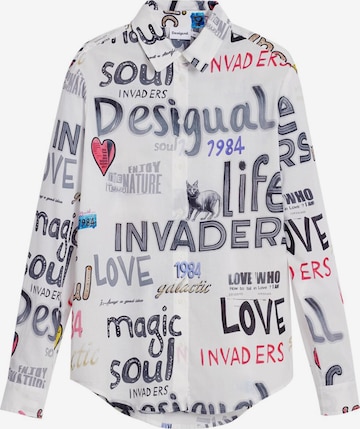 balta Desigual Palaidinė: priekis