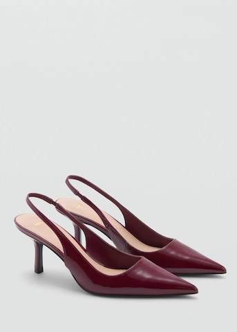 MANGO Slingback Pumps 'Sunny' in Red