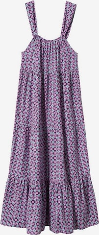 MANGO Summer Dress 'Jaipur' in Purple: front