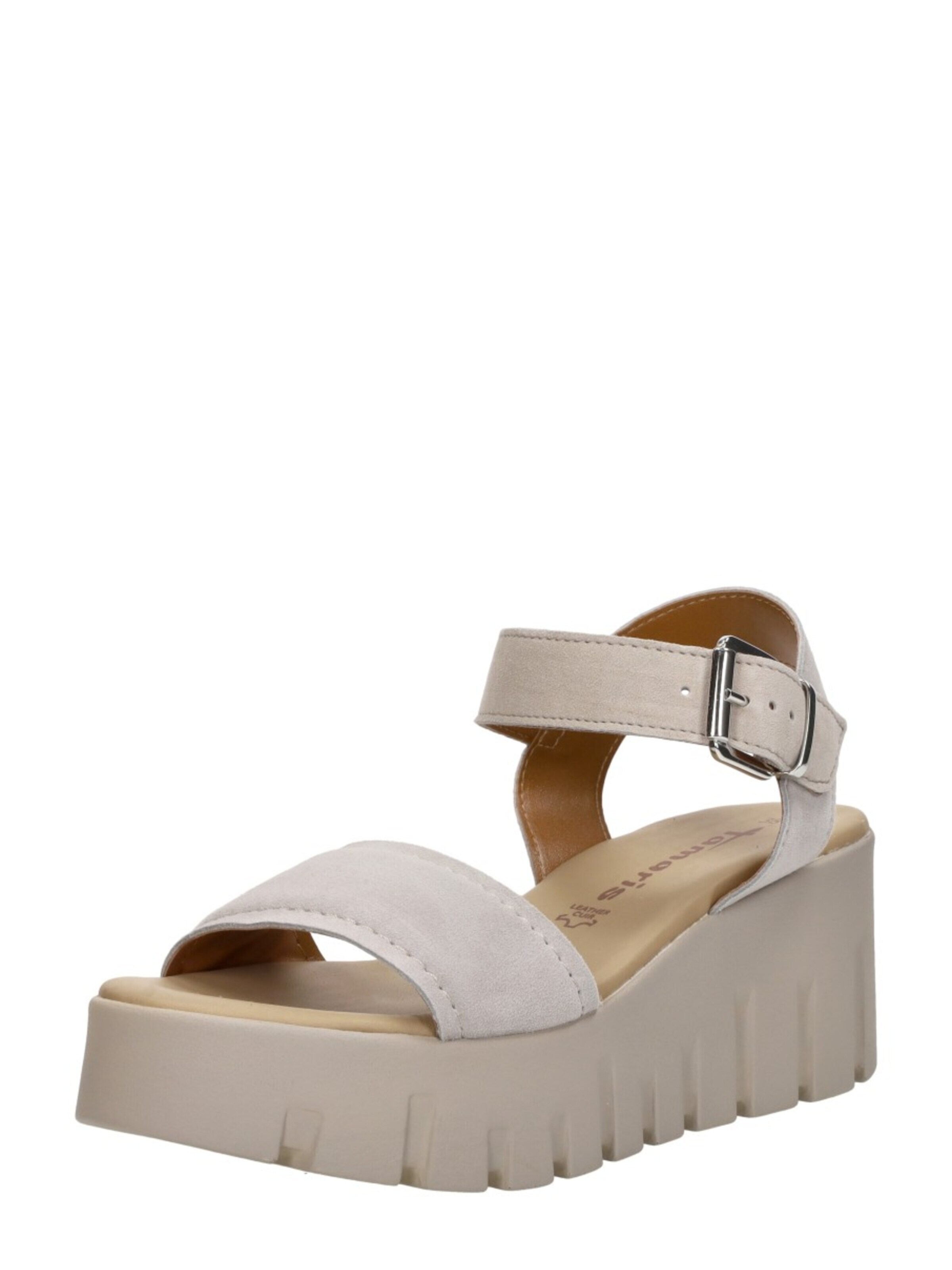 Sandales 'Sandalen Plat' Tamaris en gris