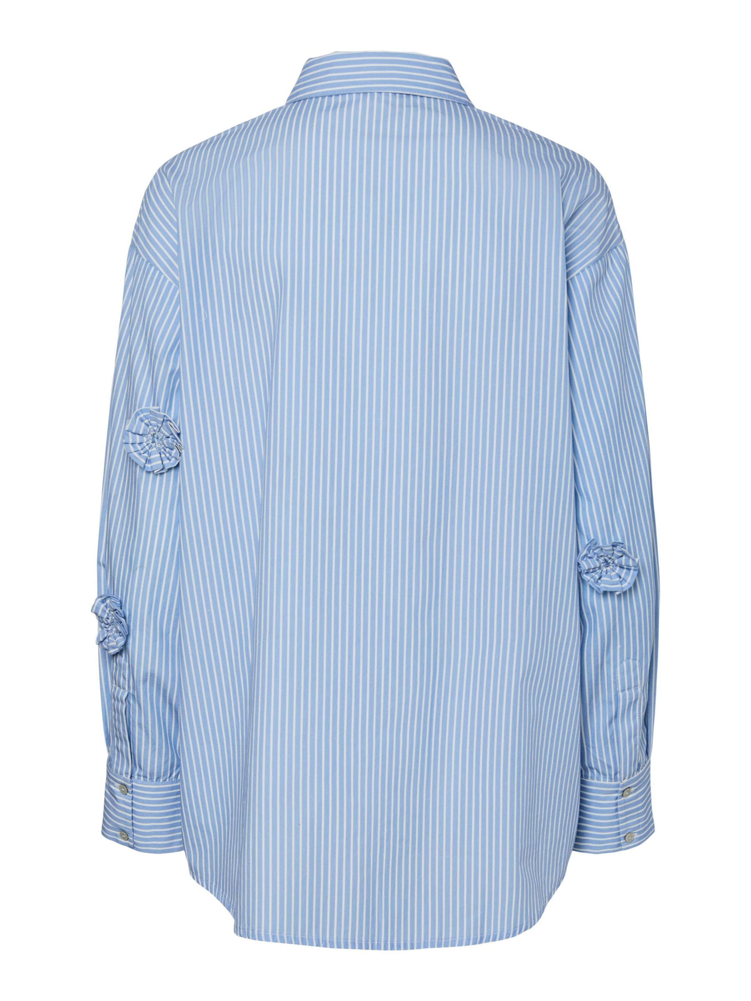 YAS Blouse 'YASROSIE' in Blauw