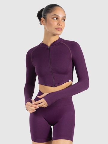 Smilodox Training jacket ' Harly ' in Purple: front