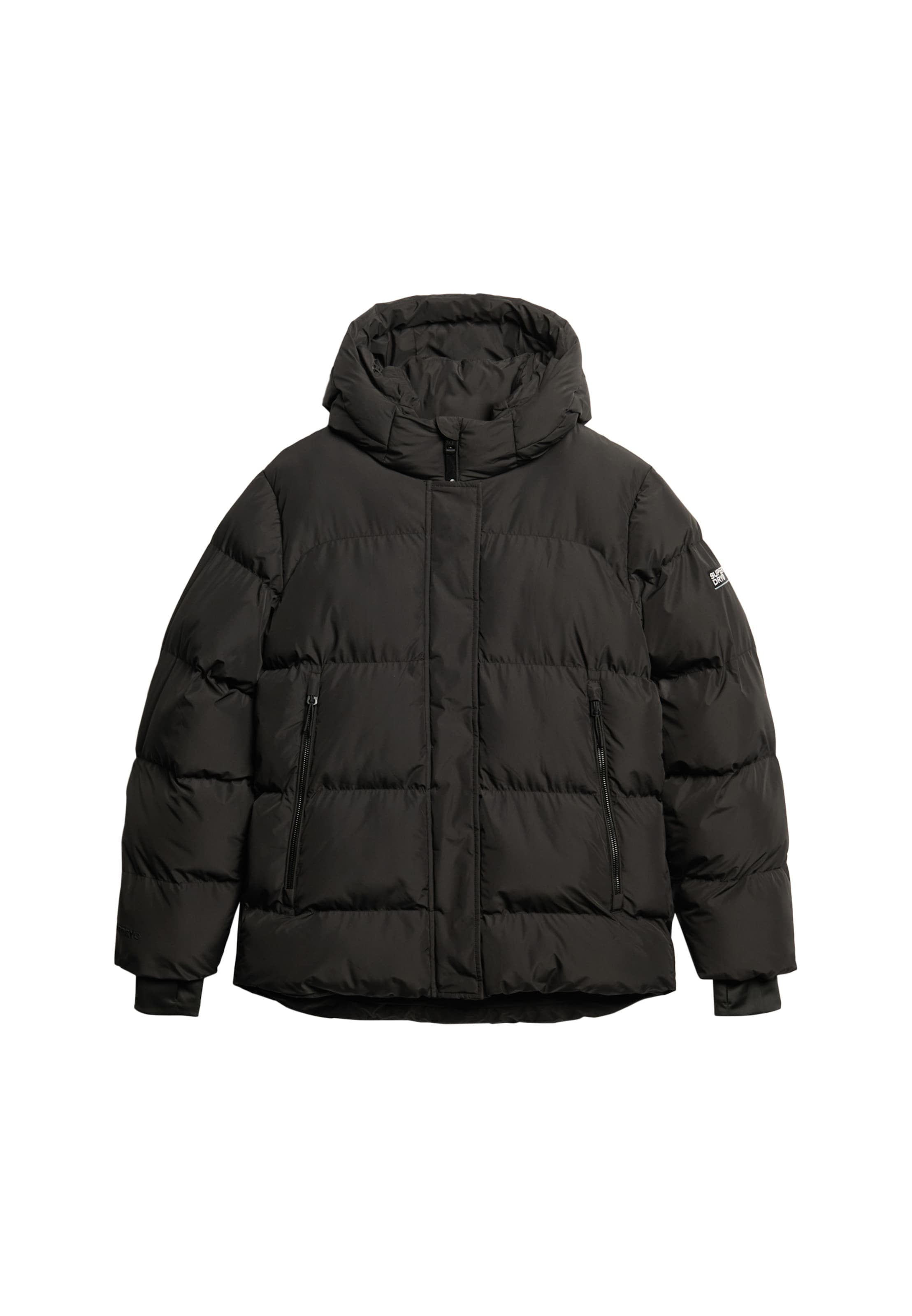 Superdry Winterjas in Zwart: voorkant