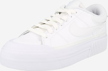 Nike Sportswear Trampki niskie 'Court Legacy Lift' w kolorze biały: przód