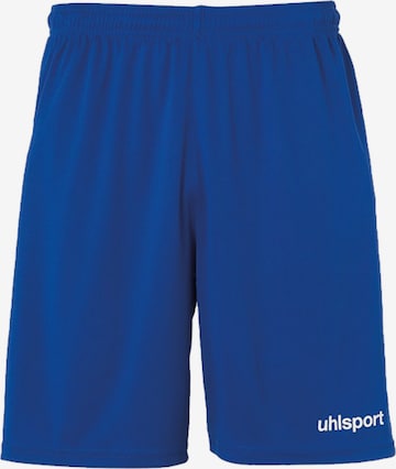 UHLSPORT Regular Workout Pants in Blue: front