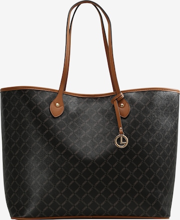 L.CREDI Shopper 'Filiberta' in Black: front