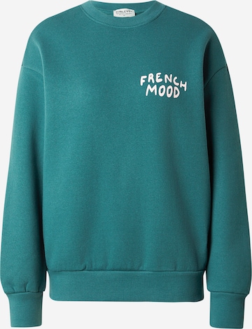 SublevelSweater majica - zelena boja: prednji dio