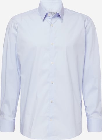 DRYKORN Regular fit Button Up Shirt 'LUTO' in Blue: front